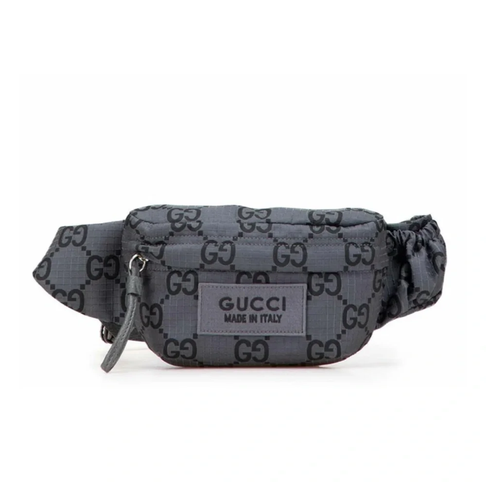 Gucci unisex jumbo GG nylon adjustable belt bag size 80 cm made in Italy